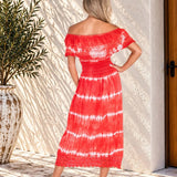 'Constance' Off Shoulder Maxi Dress WOMEN'S DRESS for women resort wear - Seaspice Resort Wear