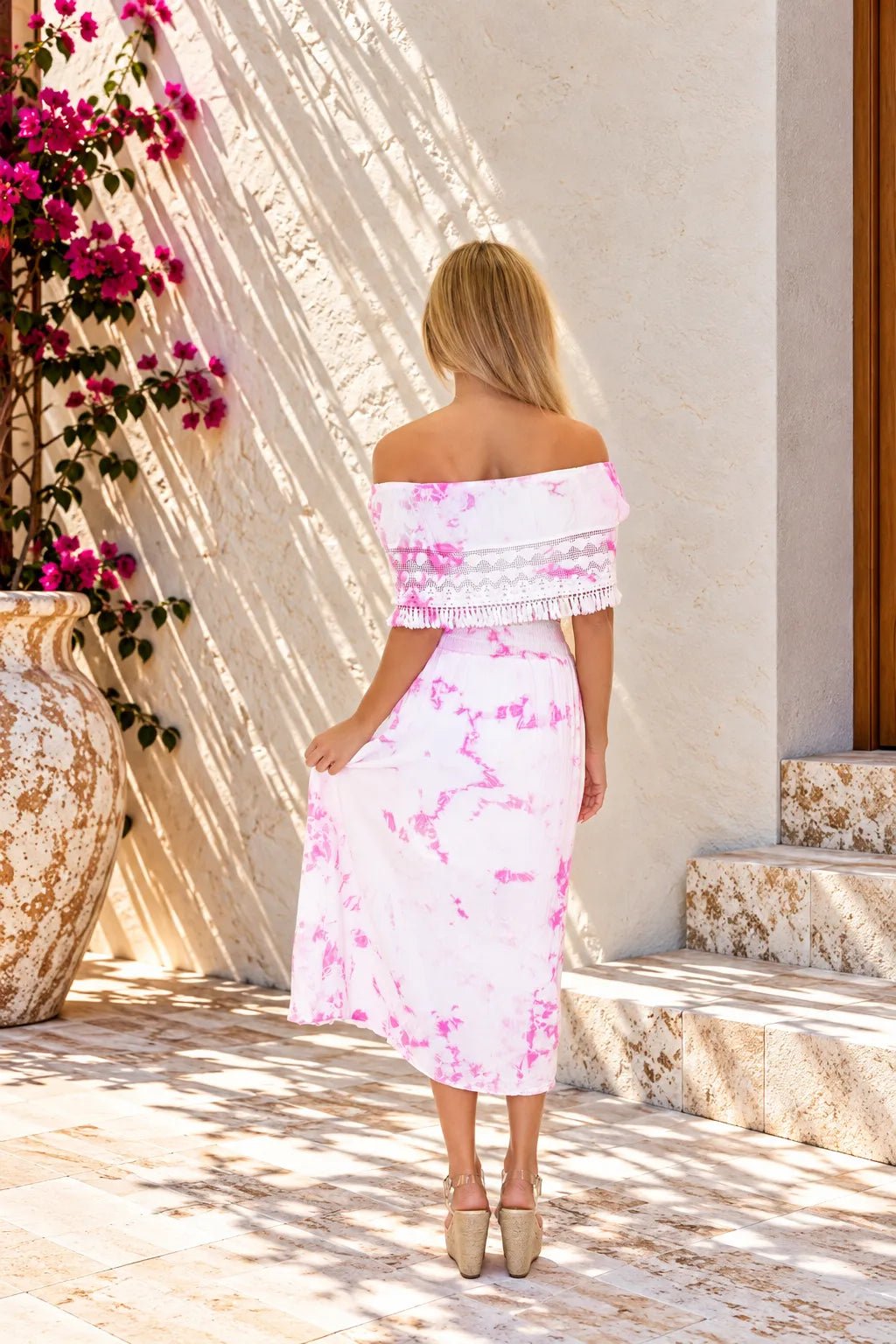 'Constance' Off Shoulder Maxi Dress WOMEN'S DRESS for women resort wear - Seaspice Resort Wear