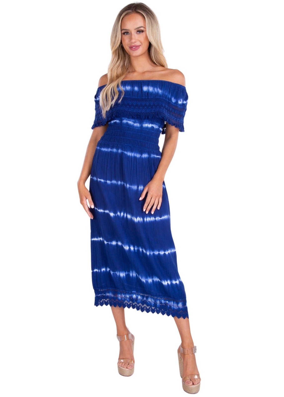 'Constance' Off Shoulder Maxi Dress WOMEN'S DRESS for women resort wear - Seaspice Resort Wear