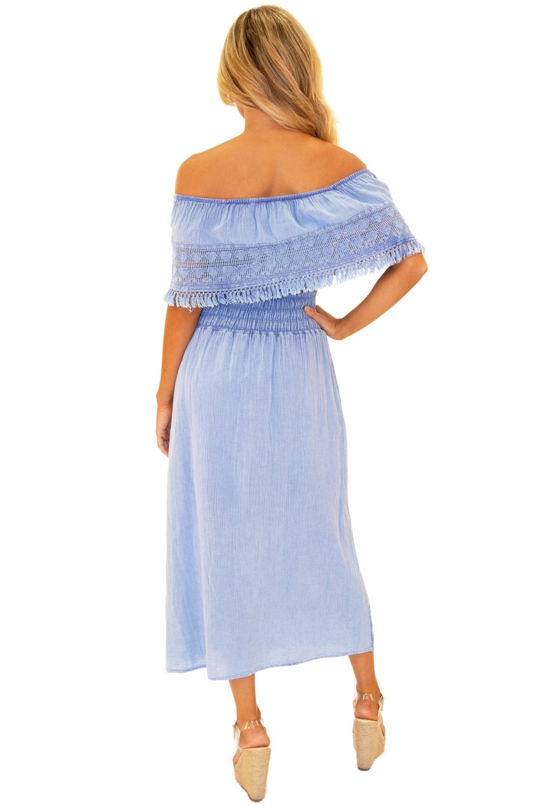 'Constance' Off Shoulder Maxi Dress WOMEN'S DRESS for women resort wear - Seaspice Resort Wear