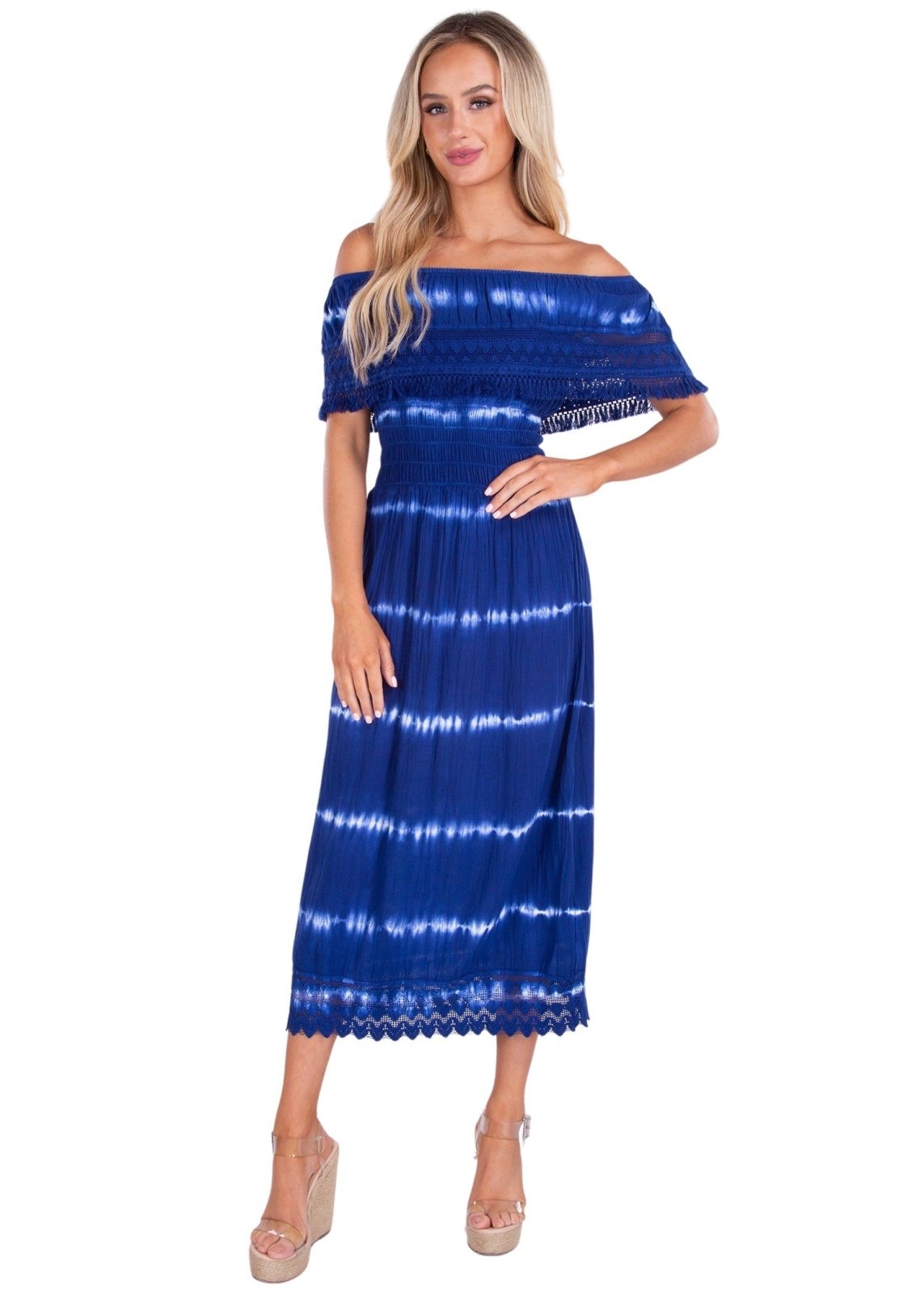 'Constance' Off Shoulder Maxi Dress WOMEN'S DRESS for women resort wear - Seaspice Resort Wear