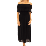 'Constance' Off Shoulder Maxi Dress WOMEN'S DRESS for women resort wear - Seaspice Resort Wear