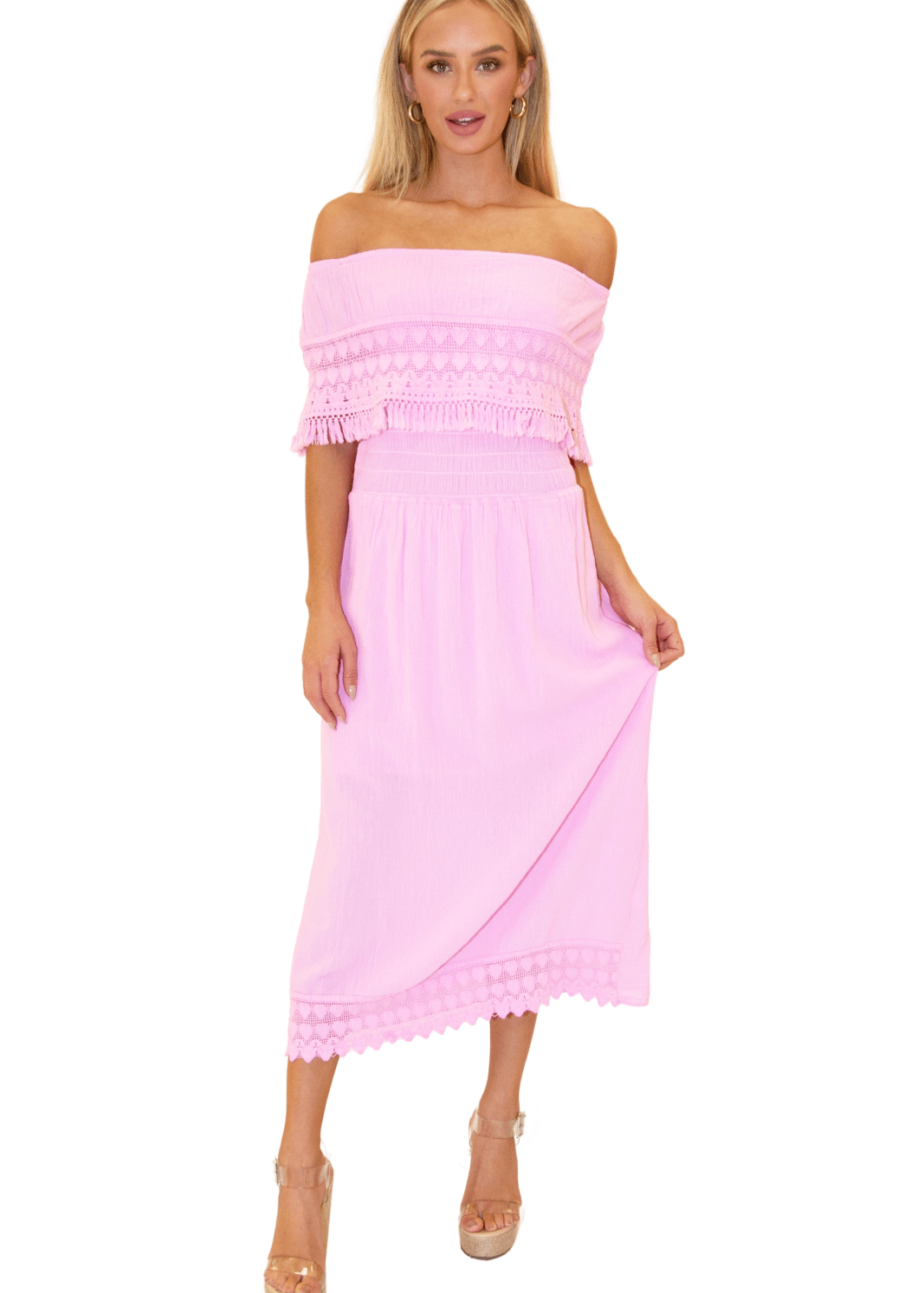 'Constance' Off Shoulder Maxi Dress WOMEN'S DRESS for women resort wear - Seaspice Resort Wear