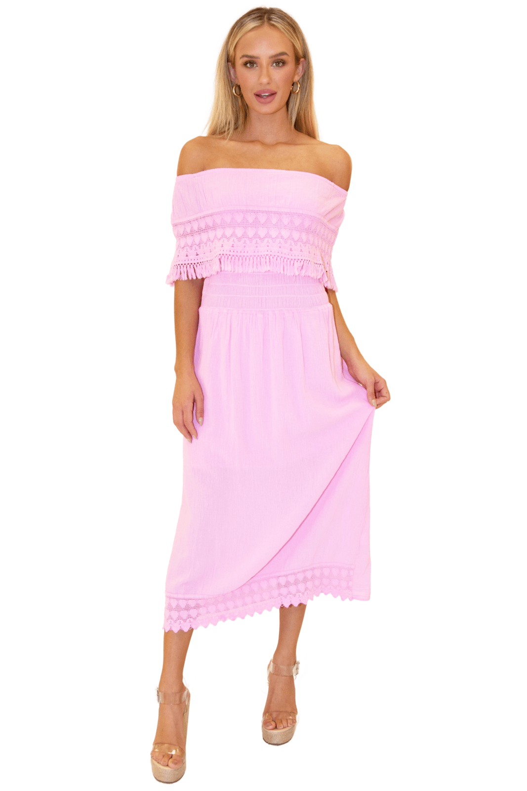 'Constance' Off Shoulder Maxi Dress WOMEN'S DRESS for women resort wear - Seaspice Resort Wear