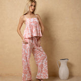 'Corinna' Babydoll Print Top WOMEN'S TOP for women resort wear - Seaspice Resort Wear