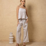 'Corinna' Babydoll Print Top WOMEN'S TOP for women resort wear - Seaspice Resort Wear