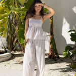 'Corinna' Babydoll Print Top WOMEN'S TOP for women resort wear - Seaspice Resort Wear