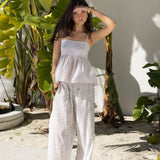 'Corinna' Babydoll Print Top WOMEN'S TOP for women resort wear - Seaspice Resort Wear