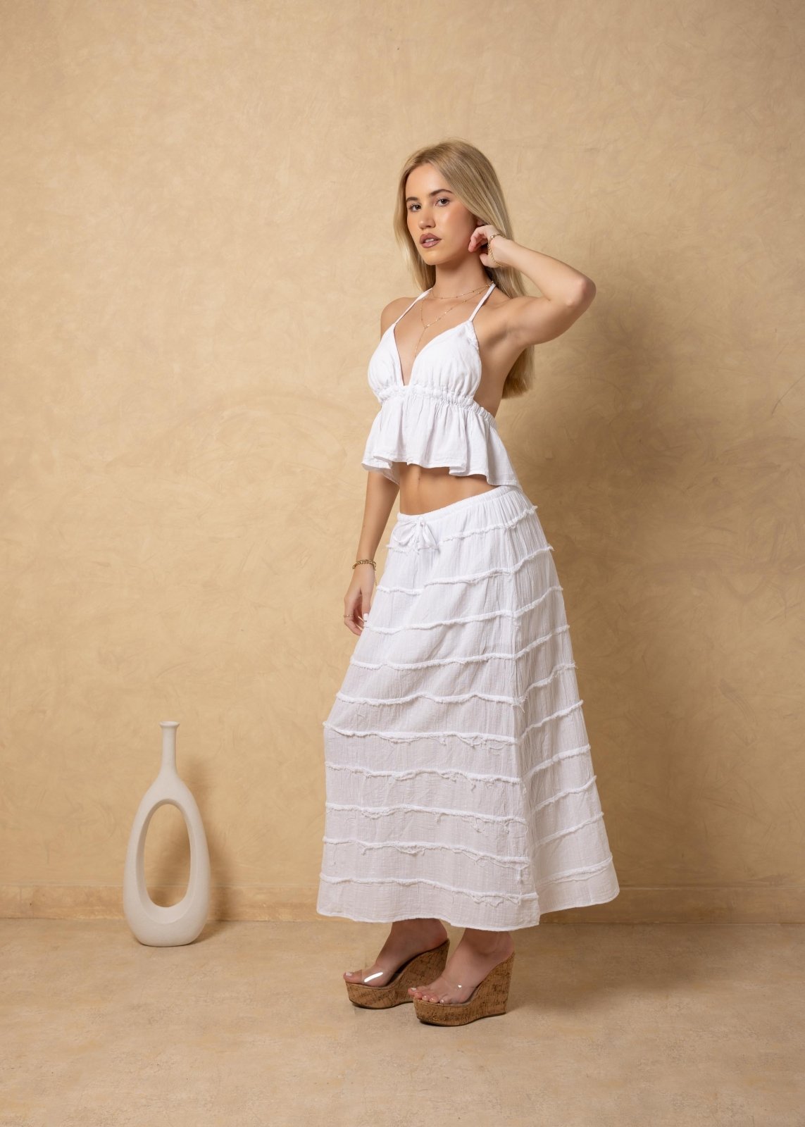 'Cove' Halter Top WOMEN'S TOP for women resort wear - Seaspice Resort Wear