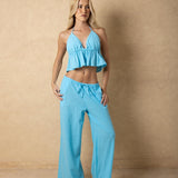 'Cove' Halter Top WOMEN'S TOP for women resort wear - Seaspice Resort Wear