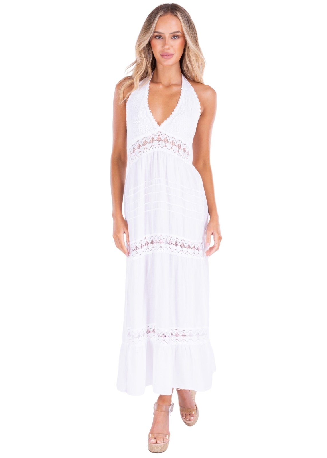 'Daphne' Halter Maxi Dress WOMEN'S DRESS for women resort wear - Seaspice Resort Wear