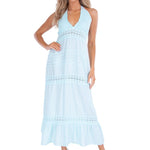 'Daphne' Halter Maxi Dress WOMEN'S DRESS for women resort wear - Seaspice Resort Wear