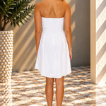 'Dominique' Button Mini Dress WOMEN'S DRESS for women resort wear - Seaspice Resort Wear
