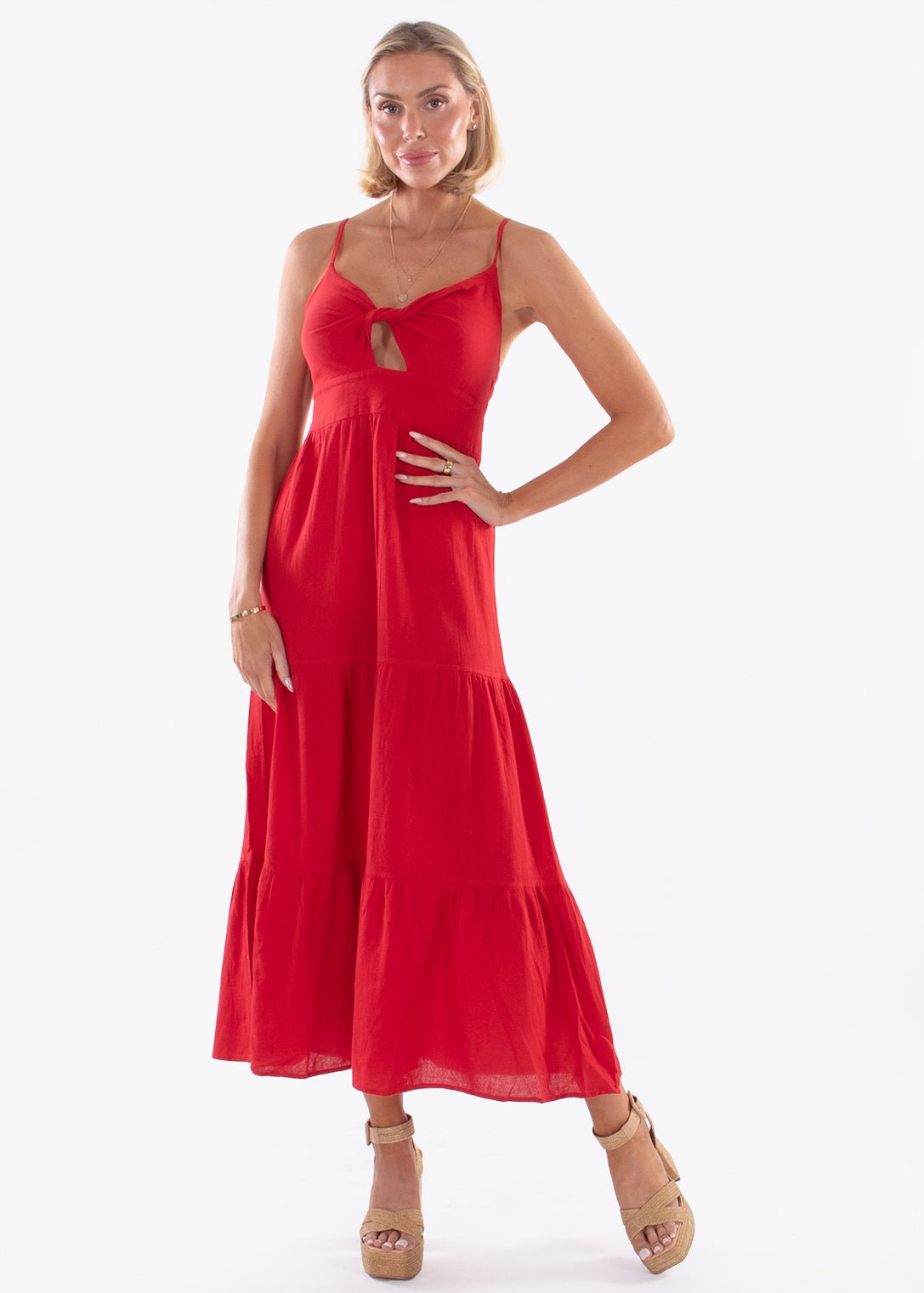 'Edith' Cut Out Dress WOMEN'S DRESS for women resort wear - Seaspice Resort Wear