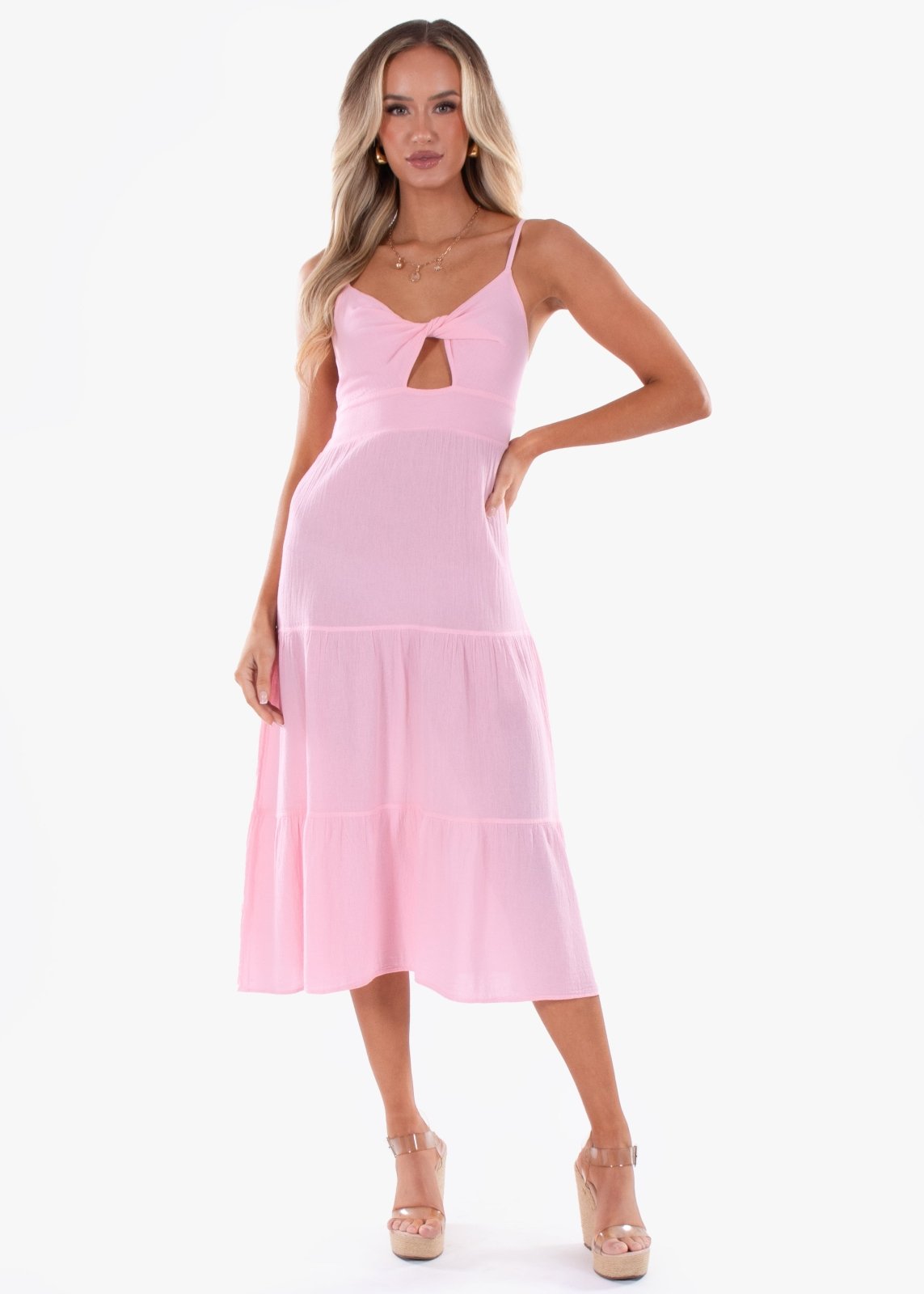 'Edith' Cut Out Dress WOMEN'S DRESS for women resort wear - Seaspice Resort Wear