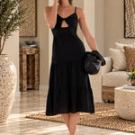 'Edith' Cut Out Dress WOMEN'S DRESS for women resort wear - Seaspice Resort Wear