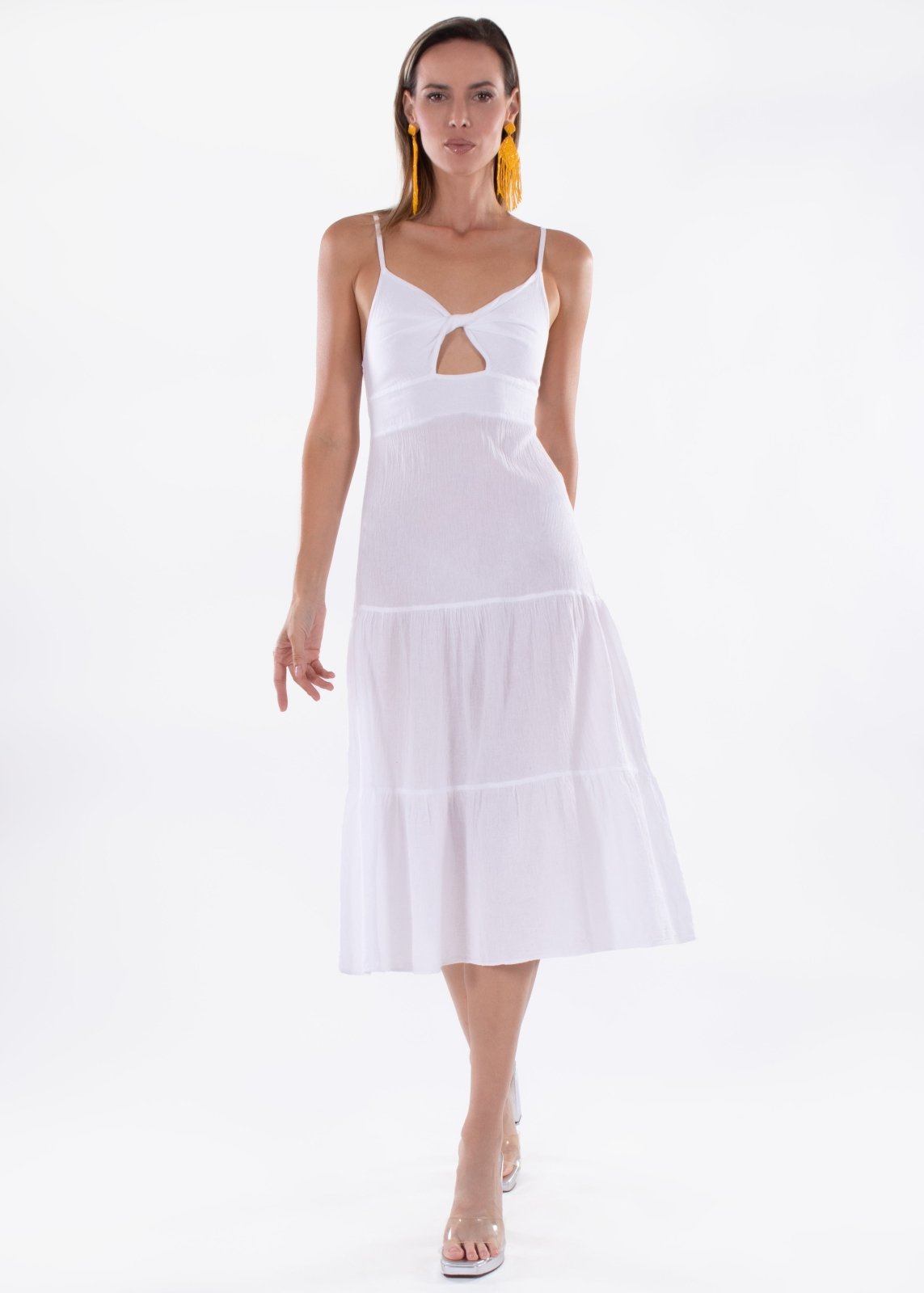 'Edith' Cut Out Dress WOMEN'S DRESS for women resort wear - Seaspice Resort Wear