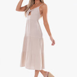 'Edith' Cut Out Dress WOMEN'S DRESS for women resort wear - Seaspice Resort Wear