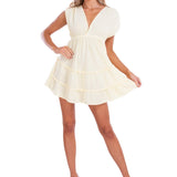 'Faye' Cover - Up Mini Dress WOMEN'S COVER UP for women resort wear - Seaspice Resort Wear