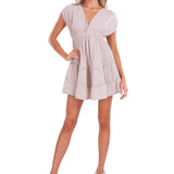 'Faye' Cover - Up Mini Dress WOMEN'S COVER UP for women resort wear - Seaspice Resort Wear