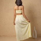 'Flavia' Cutout Maxi Dress WOMEN'S DRESS for women resort wear - Seaspice Resort Wear
