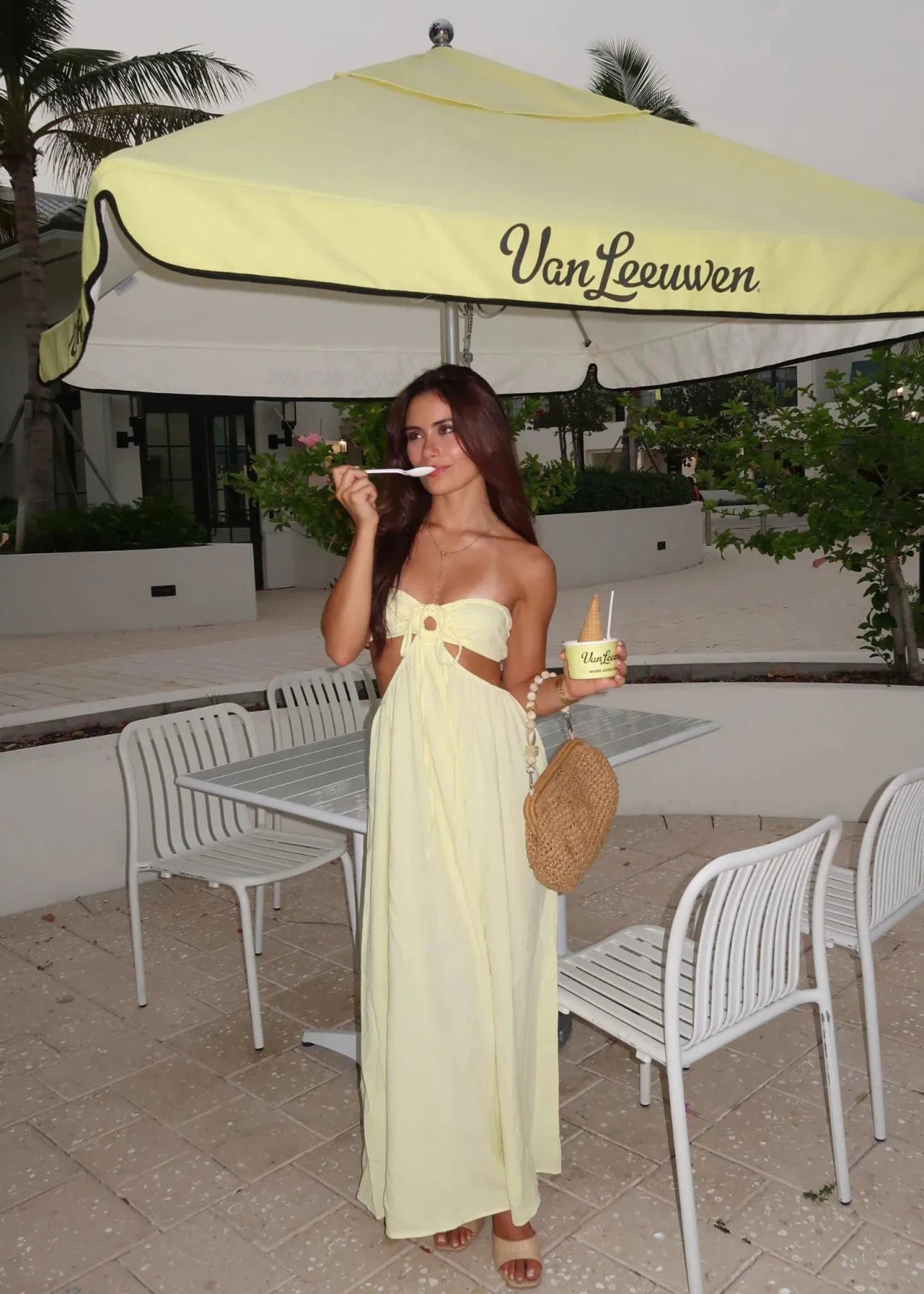 'Flavia' Cutout Maxi Dress WOMEN'S DRESS for women resort wear - Seaspice Resort Wear