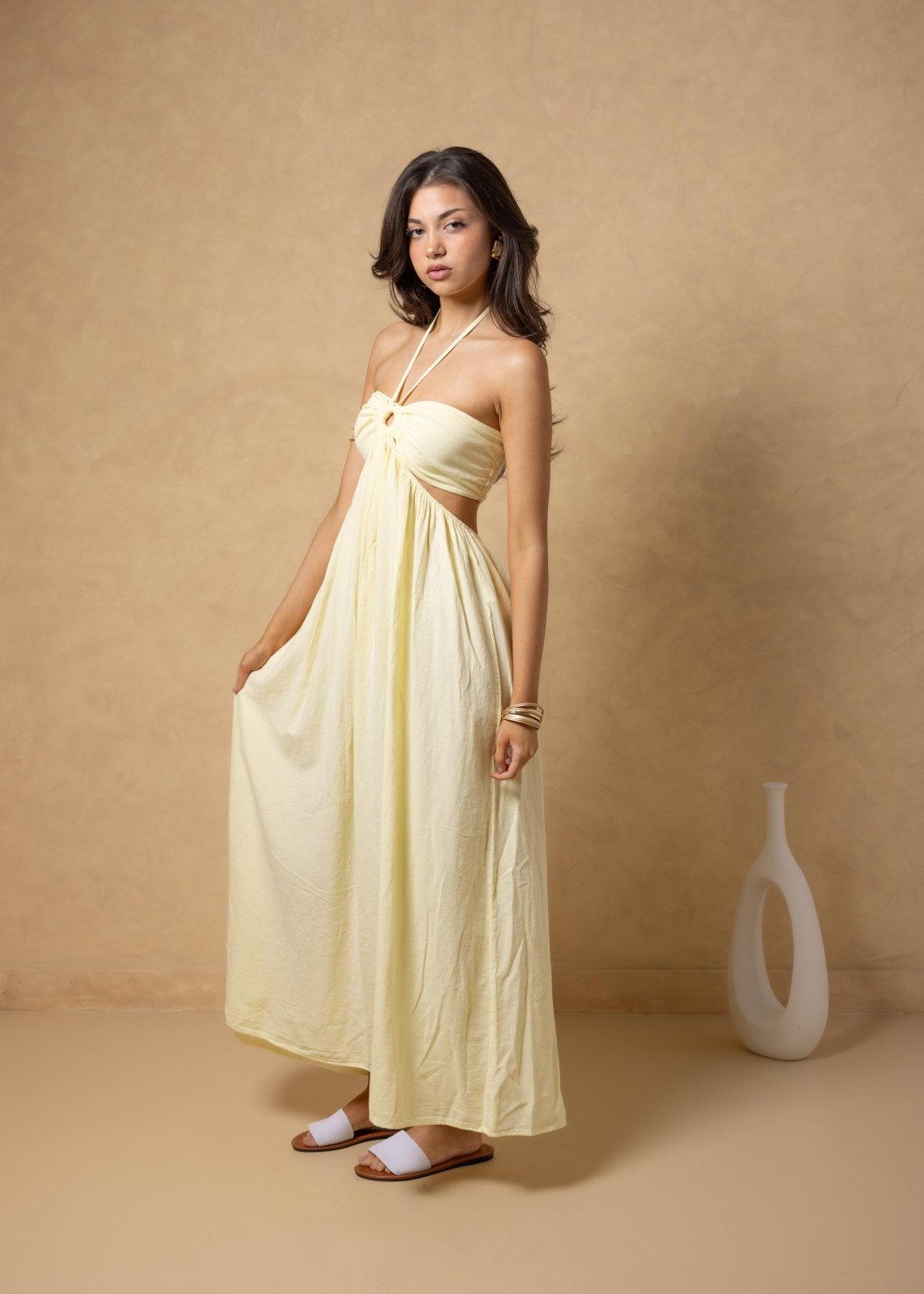 'Flavia' Cutout Maxi Dress WOMEN'S DRESS for women resort wear - Seaspice Resort Wear