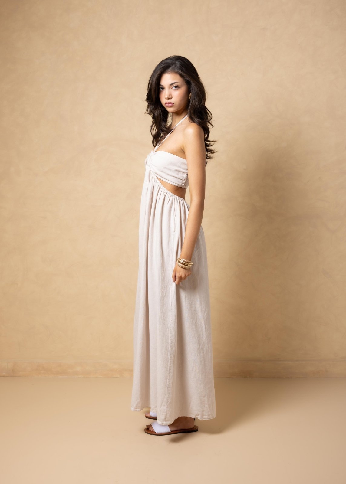 'Flavia' Cutout Maxi Dress WOMEN'S DRESS for women resort wear - Seaspice Resort Wear
