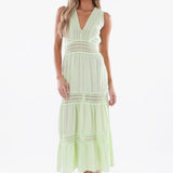 'Gabrielle' Tiered Crochet Maxi Dress WOMEN'S DRESS for women resort wear - Seaspice Resort Wear
