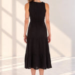 'Gabrielle' Tiered Crochet Maxi Dress WOMEN'S DRESS for women resort wear - Seaspice Resort Wear