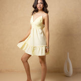 'Gemma' Crochet - Bodice Mini Dress WOMEN'S DRESS for women resort wear - Seaspice Resort Wear