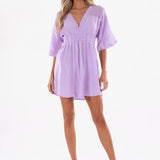 'Gianna' Short Sleeve Tunic Dress WOMEN'S DRESS for women resort wear - Seaspice Resort Wear