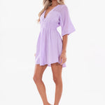 'Gianna' Short Sleeve Tunic Dress WOMEN'S DRESS for women resort wear - Seaspice Resort Wear