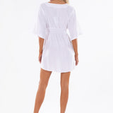 'Gianna' Short Sleeve Tunic Dress WOMEN'S DRESS for women resort wear - Seaspice Resort Wear