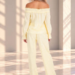 'Gloria' Off Shoulder Blouse WOMEN'S TOP for women resort wear - Seaspice Resort Wear