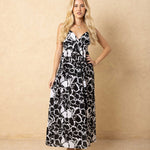 'Hallie' Print Maxi Dress WOMEN'S DRESS for women resort wear - Seaspice Resort Wear