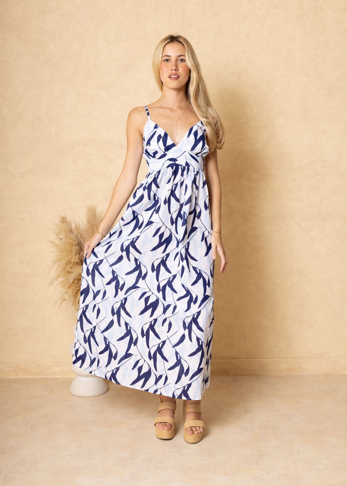 'Hallie' Print Maxi Dress WOMEN'S DRESS for women resort wear - Seaspice Resort Wear