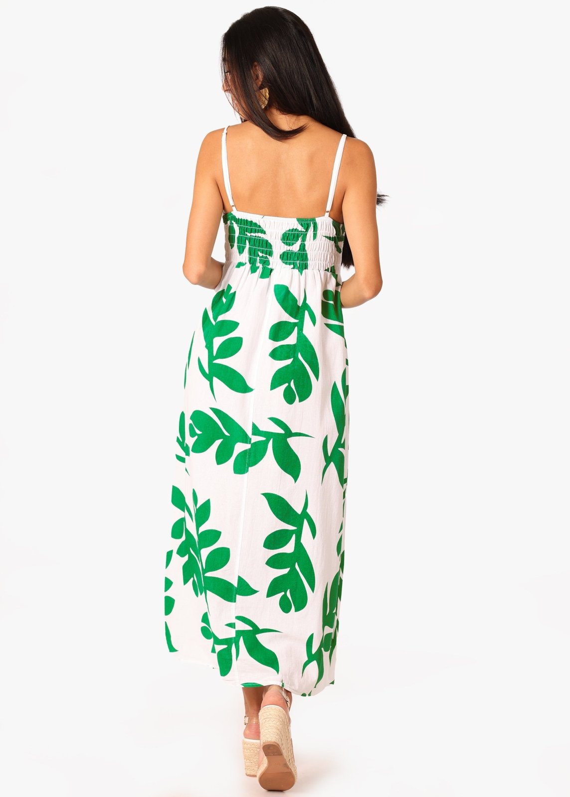 'Hallie' Print Maxi Dress WOMEN'S DRESS for women resort wear - Seaspice Resort Wear