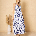 'Hallie' Print Maxi Dress WOMEN'S DRESS for women resort wear - Seaspice Resort Wear