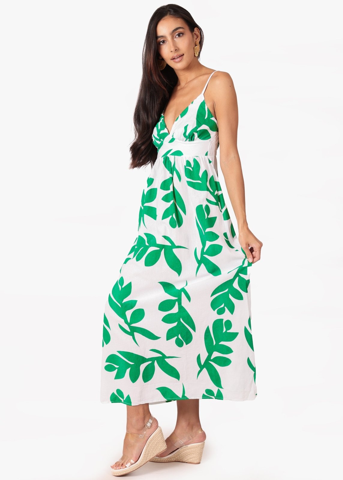 'Hallie' Print Maxi Dress WOMEN'S DRESS for women resort wear - Seaspice Resort Wear