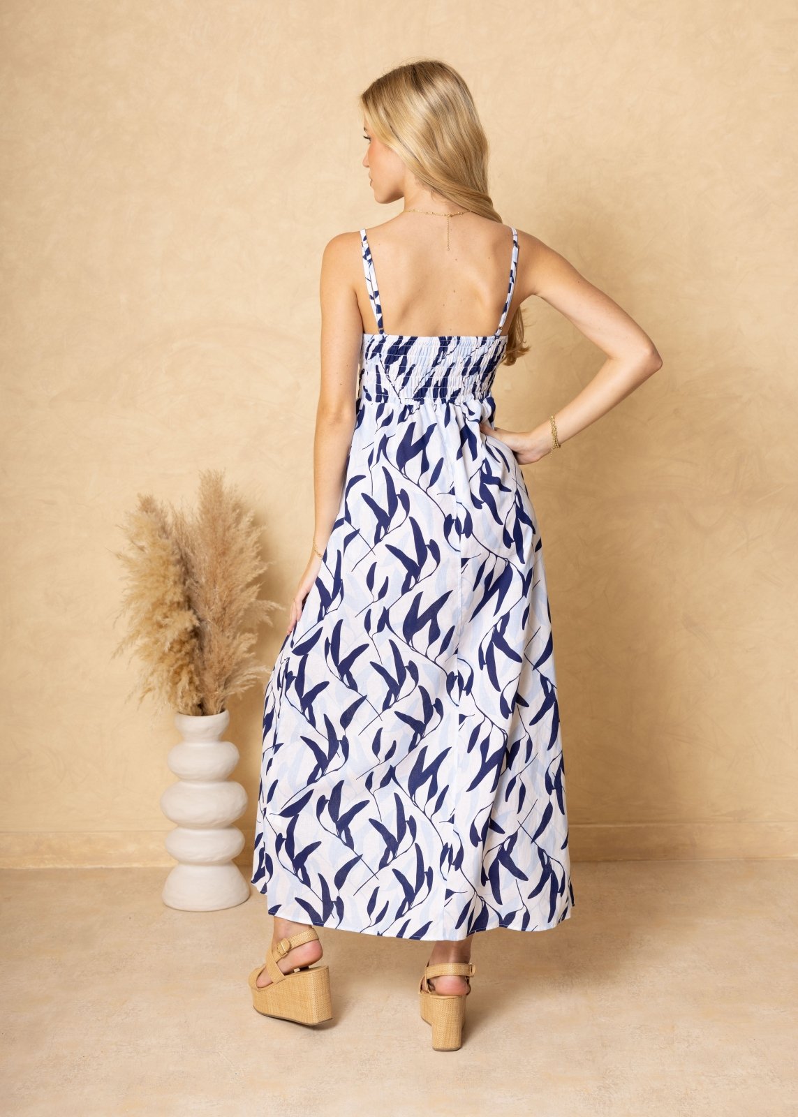 'Hallie' Print Maxi Dress WOMEN'S DRESS for women resort wear - Seaspice Resort Wear