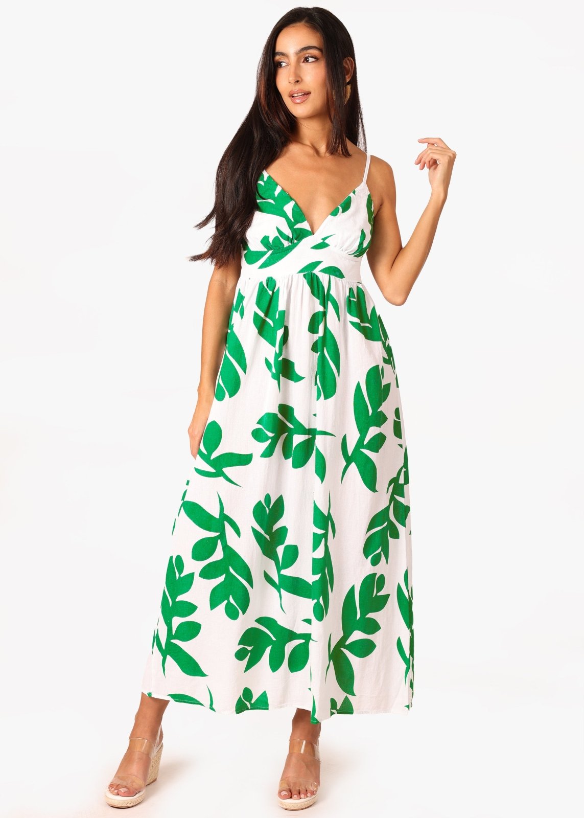 'Hallie' Print Maxi Dress WOMEN'S DRESS for women resort wear - Seaspice Resort Wear