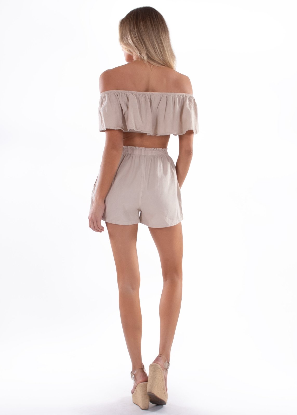 'Hayden' Front Pockets Shorts WOMEN'S SHORTS for women resort wear - Seaspice Resort Wear