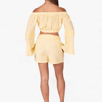 'Hayden' Front Pockets Shorts WOMEN'S SHORTS for women resort wear - Seaspice Resort Wear