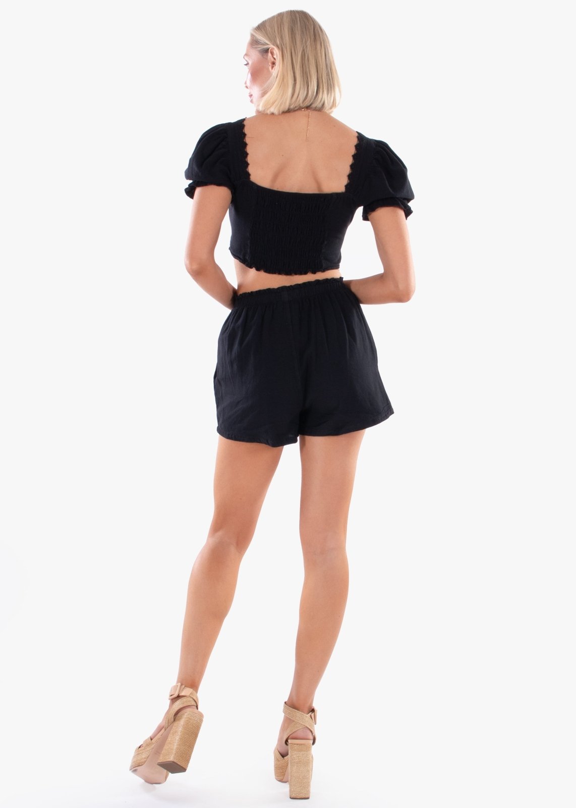 'Hayden' Front Pockets Shorts WOMEN'S SHORTS for women resort wear - Seaspice Resort Wear