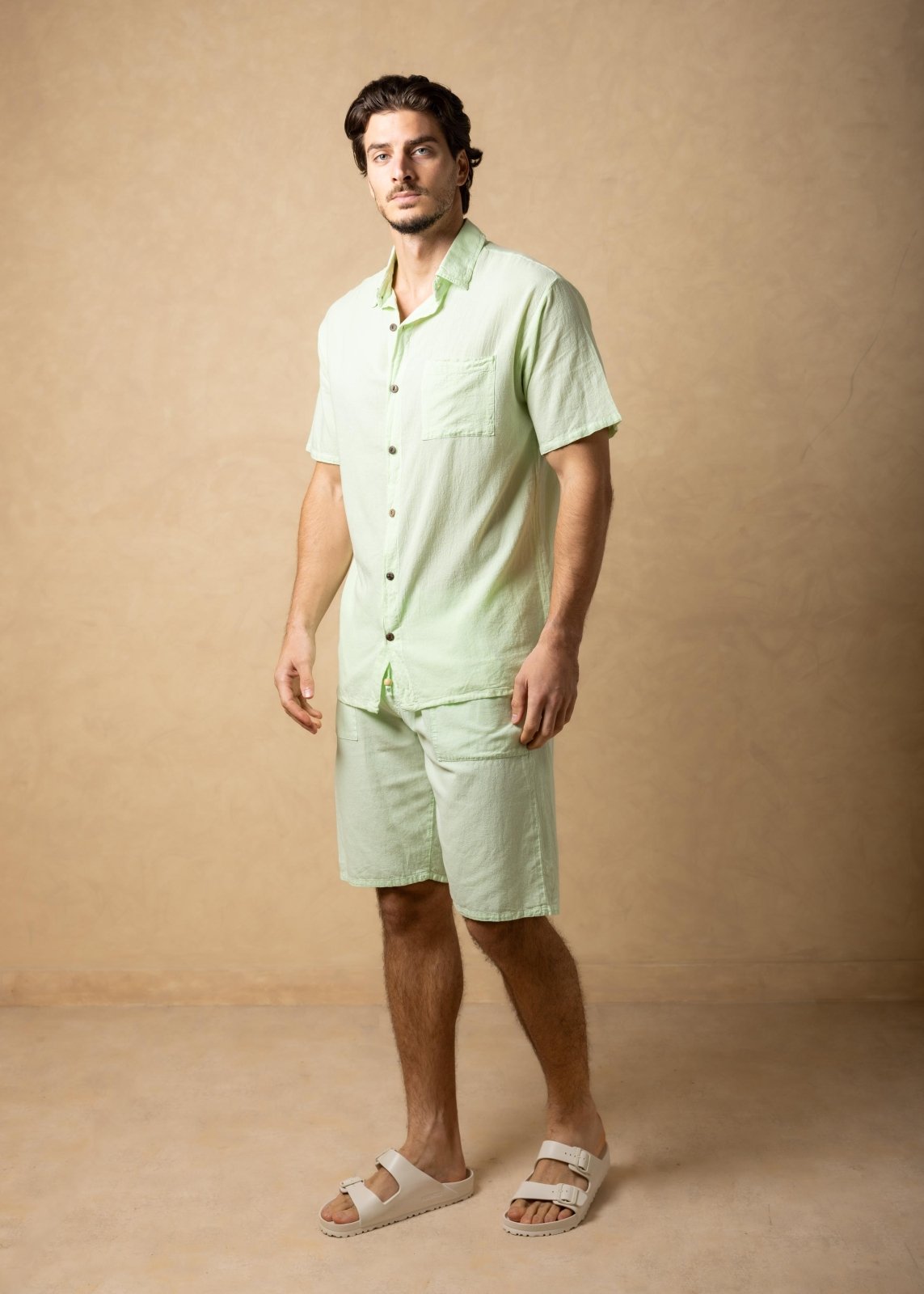 'Ibiza' Cotton Button Down SEASPICE MEN for women resort wear - Seaspice Resort Wear