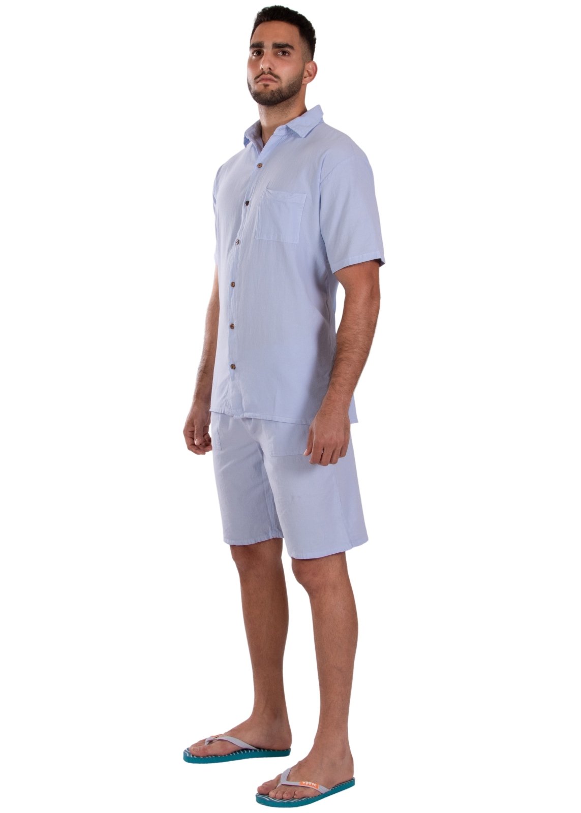 'Ibiza' Cotton Button Down SEASPICE MEN for women resort wear - Seaspice Resort Wear