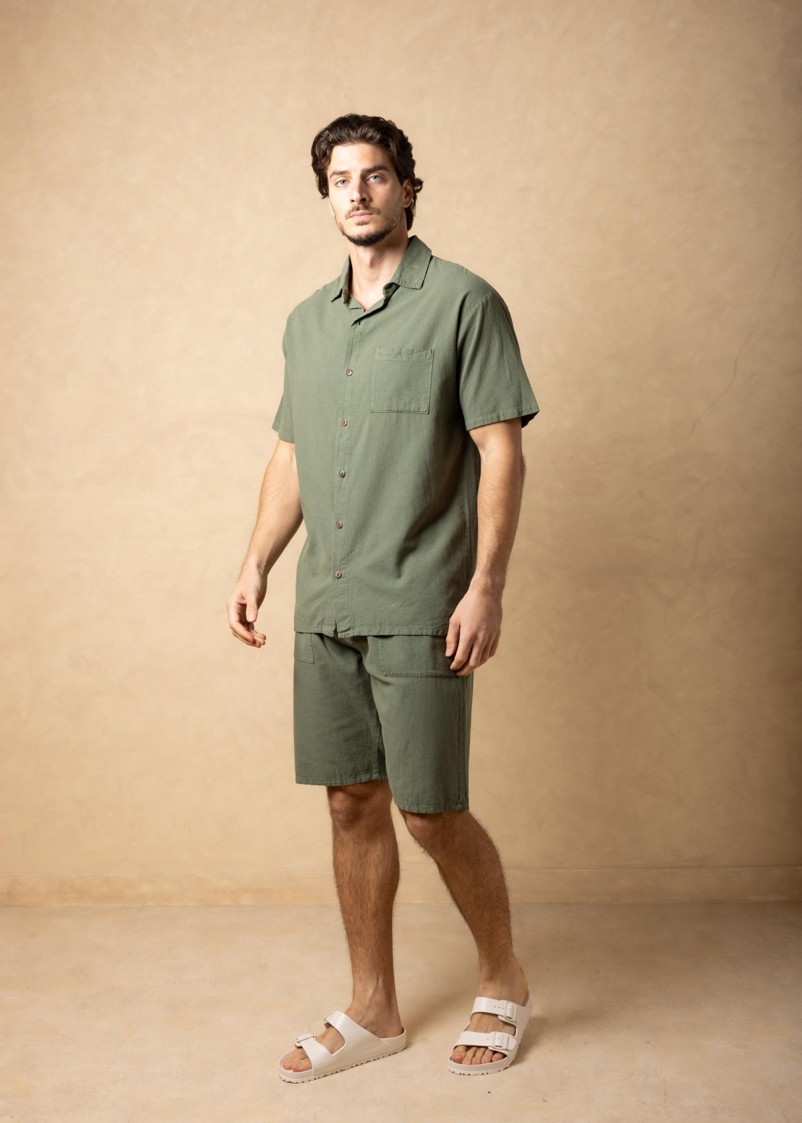 'Ibiza' Cotton Button Down SEASPICE MEN for women resort wear - Seaspice Resort Wear