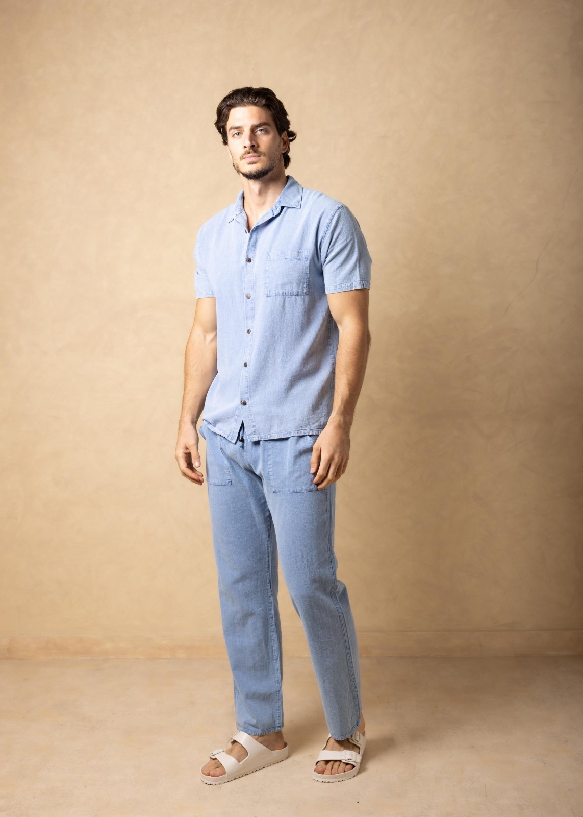 'Ibiza' Cotton Button Down SEASPICE MEN for women resort wear - Seaspice Resort Wear