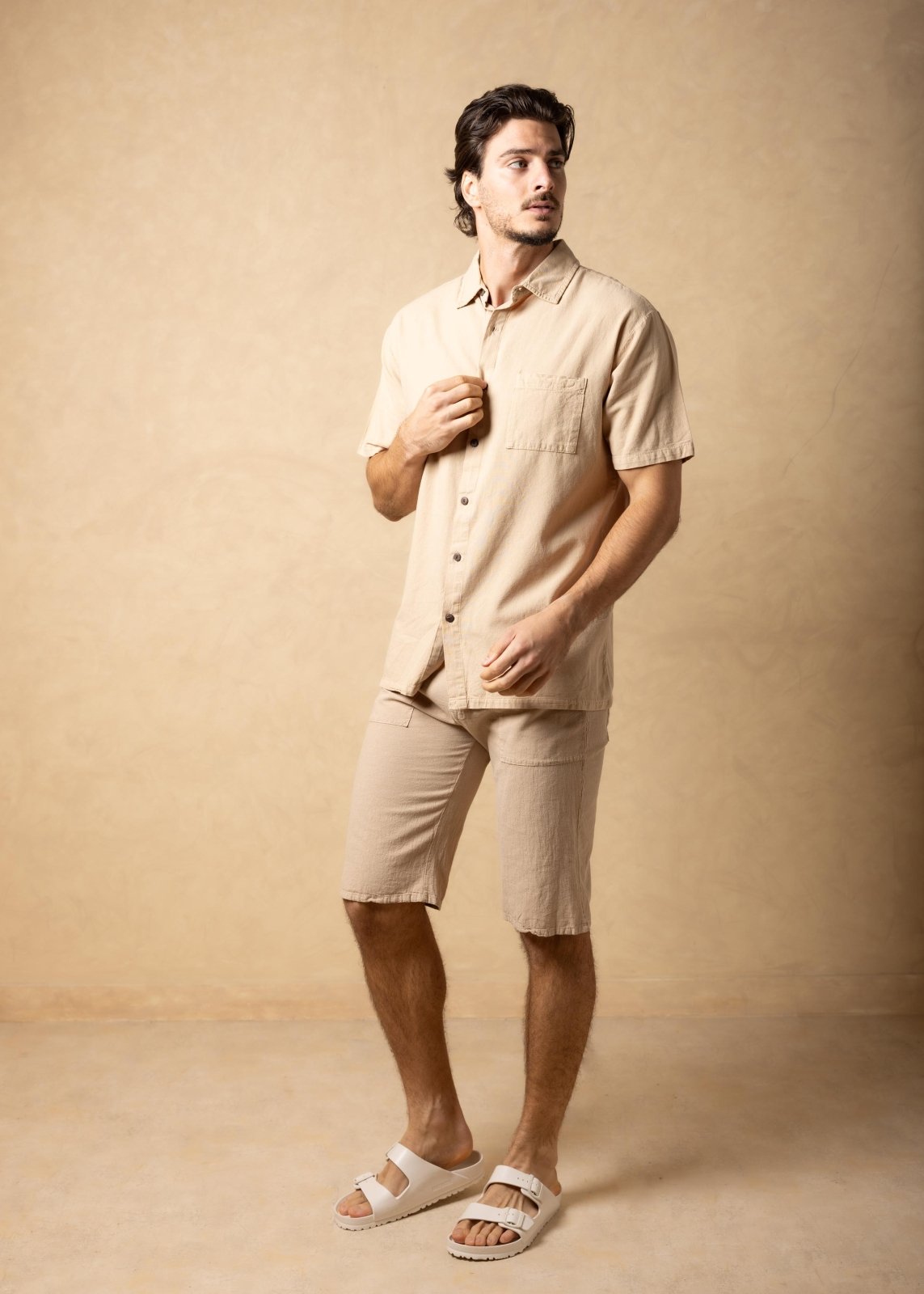 'Ibiza' Cotton Button Down SEASPICE MEN for women resort wear - Seaspice Resort Wear